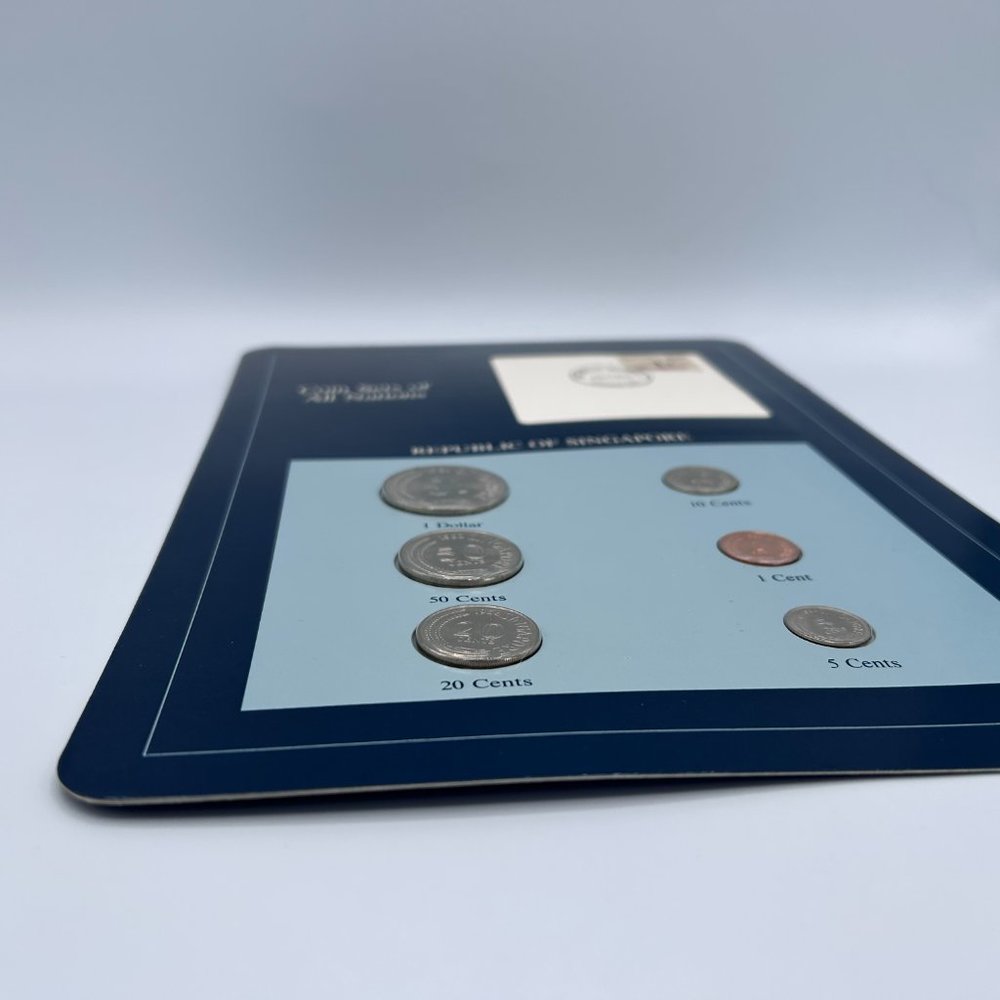 Franklin Mint Coin Sets of All Nations Collectible Republic of Singapore VTG - Picture 11 of 11